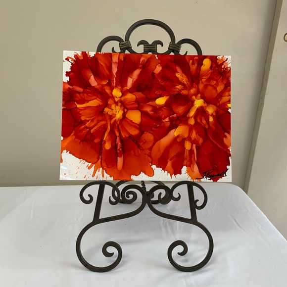 9x12 Original Alcohol Ink by Joanne Kunath
